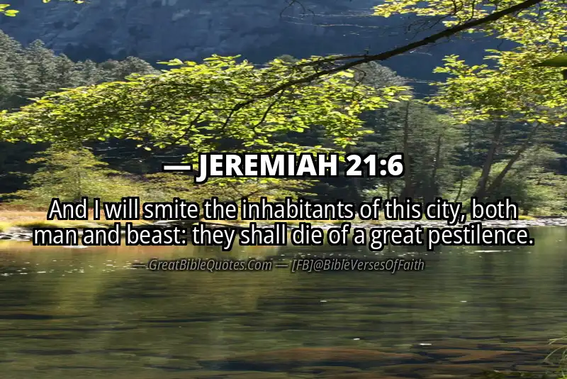 JEREMIAH 21:6 Verse