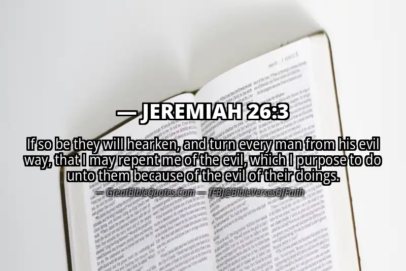 JEREMIAH 26:3 Verse