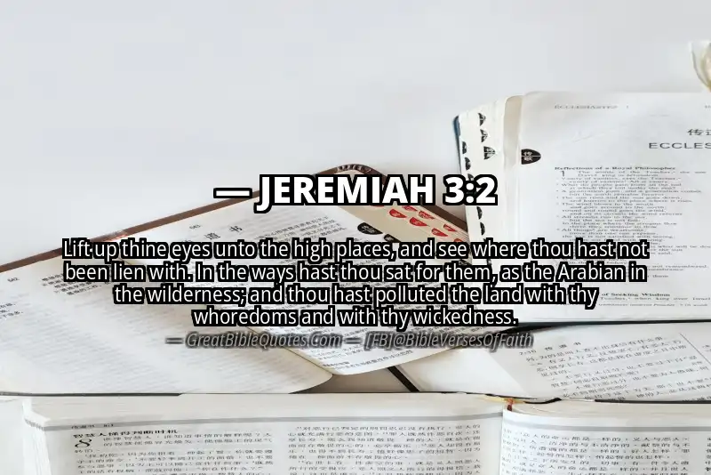 JEREMIAH 3:2 Verse Image