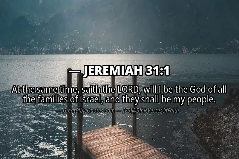 JEREMIAH 31:1 Verse
