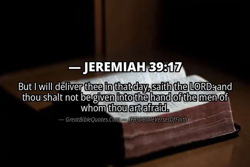 JEREMIAH 39:17 Verse