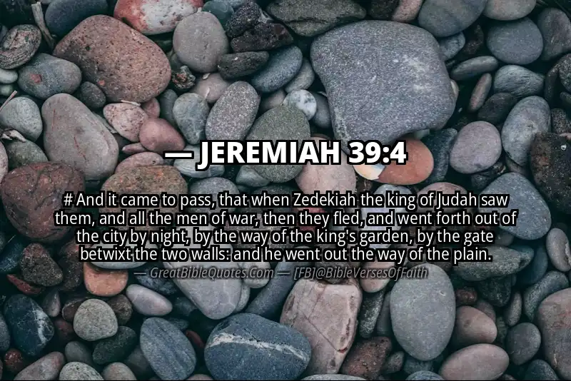 JEREMIAH 39:4 Verse