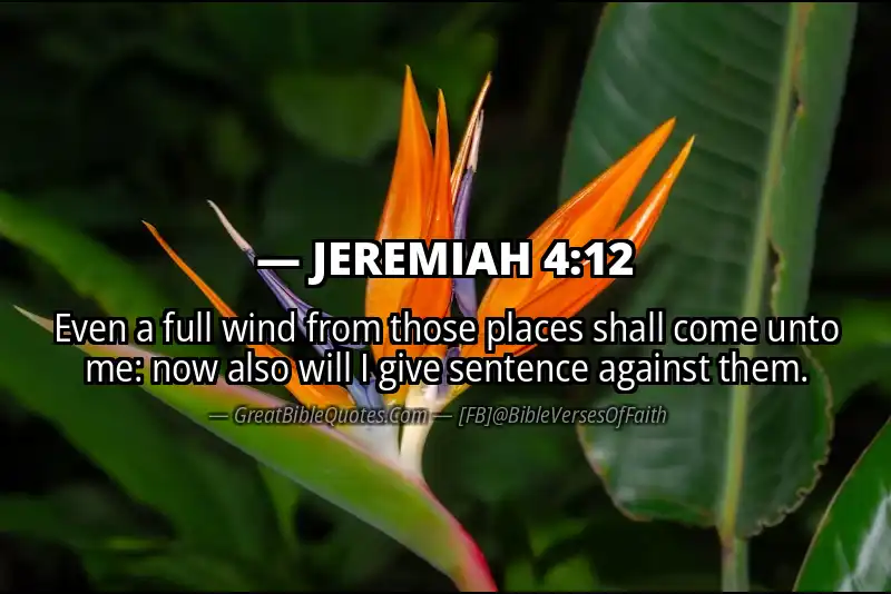 Bible verse: JEREMIAH 4:12 Image