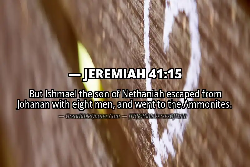 JEREMIAH 41:15 Verse