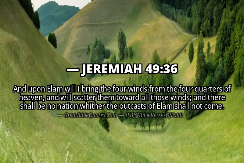 JEREMIAH 49:36 Verse