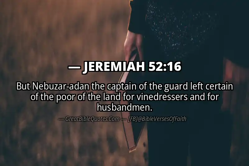 Bible verse: JEREMIAH 52:16 Image