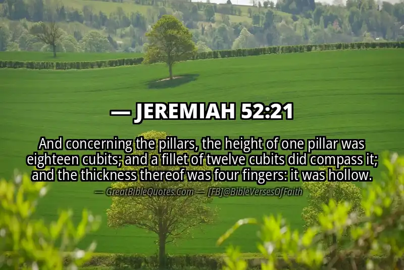 Bible verse: JEREMIAH 52:21 Image