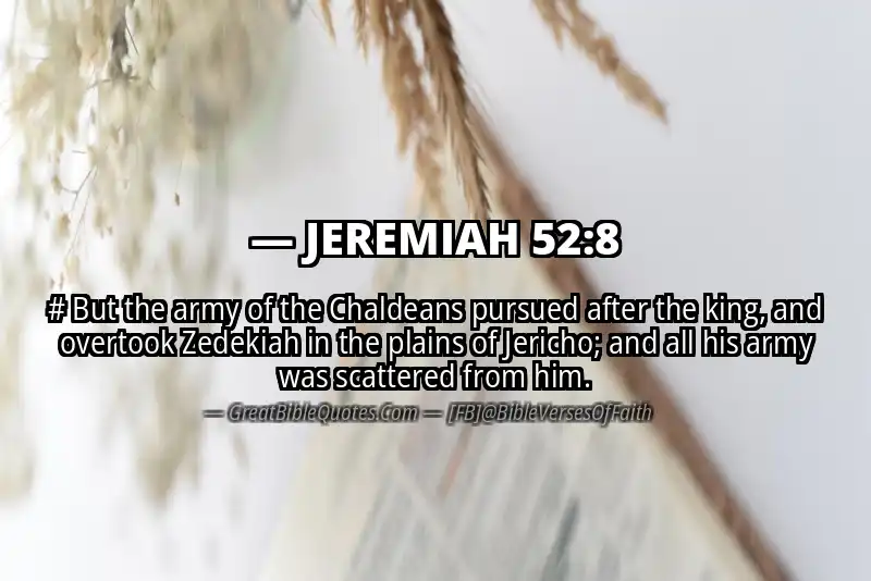 Bible verse: JEREMIAH 52:8 Image