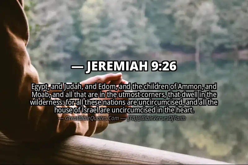 JEREMIAH 9:26 Verse