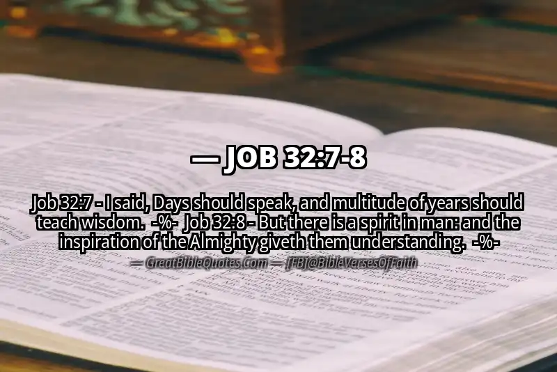 Image for JOB 32:7-8 Bible verse