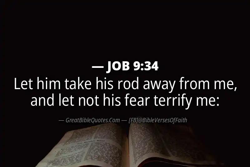 JOB 9:34 Verse