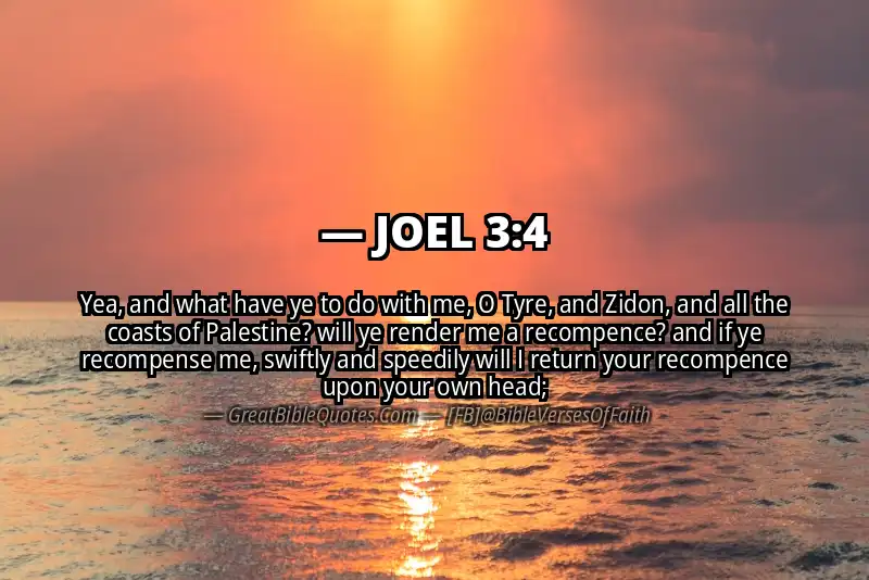 JOEL 3:4 Verse