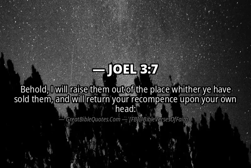 JOEL 3:7 Verse Image