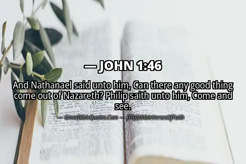 JOHN 1:46 Verse