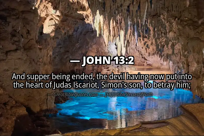 JOHN 13:2 Verse