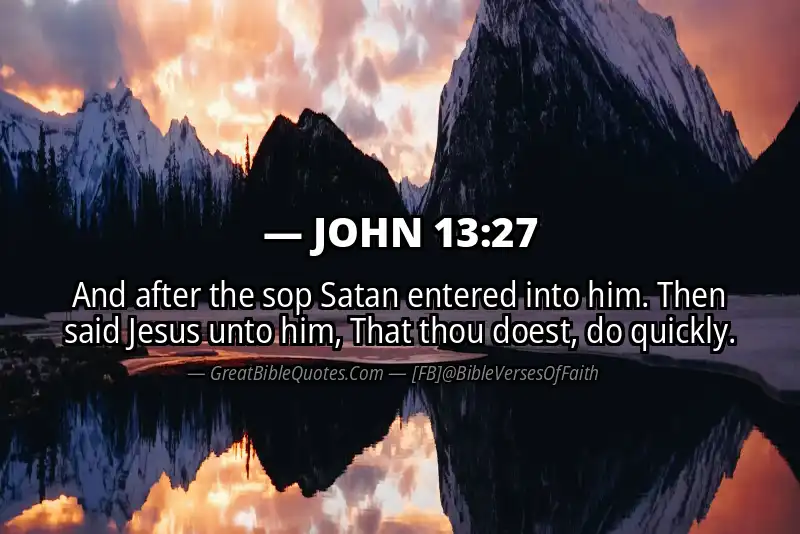 JOHN 13:27 Verse Image