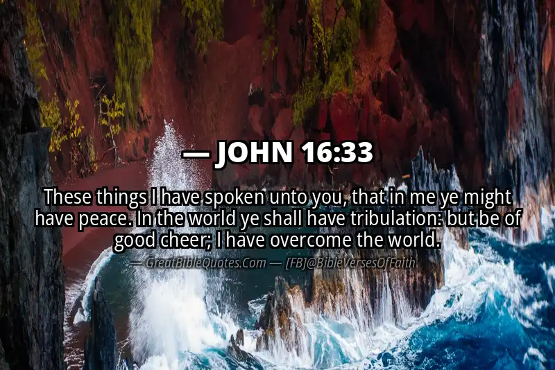 Image for JOHN 16:33 Bible verse
