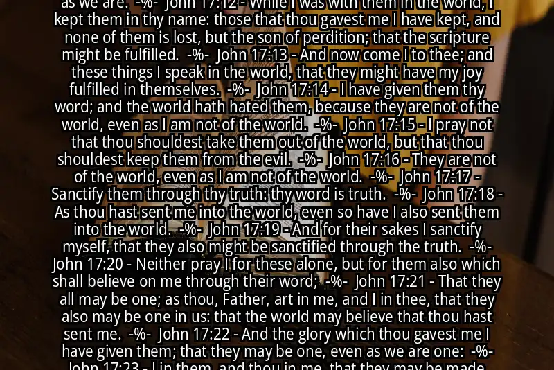 Image for JOHN 17:1-26 Bible verse