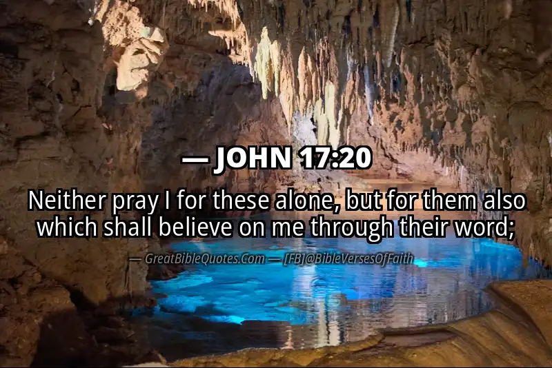 JOHN 17:20 Verse