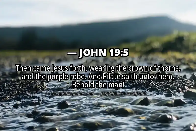 JOHN 19:5 Verse