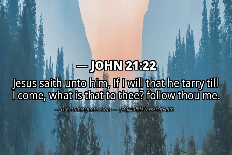 JOHN 21:22 Verse