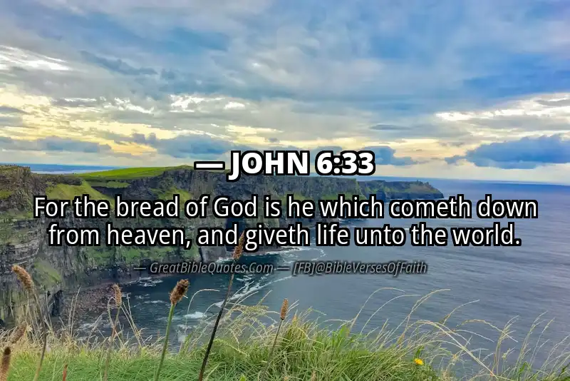JOHN 6:33 Verse