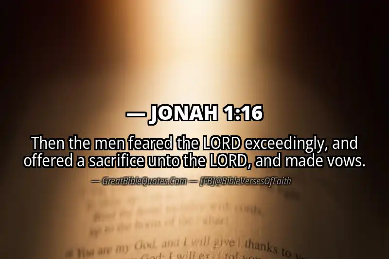 JONAH 1:16 Verse Image