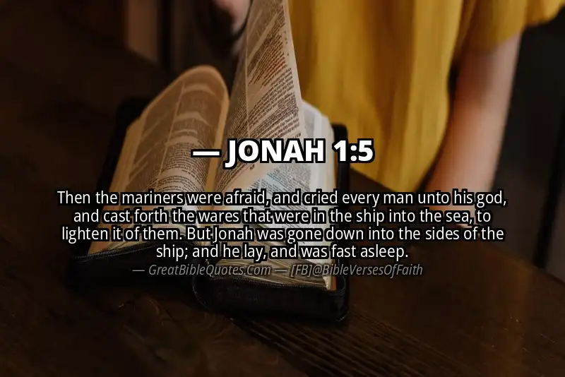 JONAH 1:5 Verse