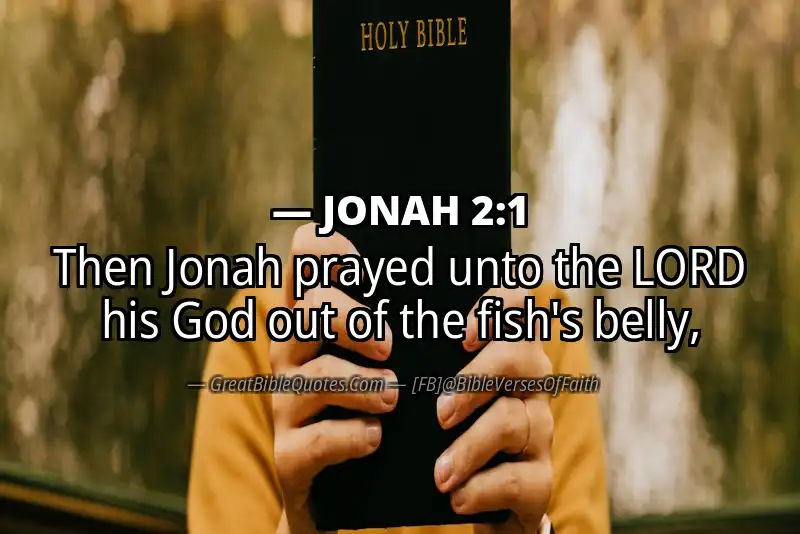 Image for JONAH 2:1 Bible verse