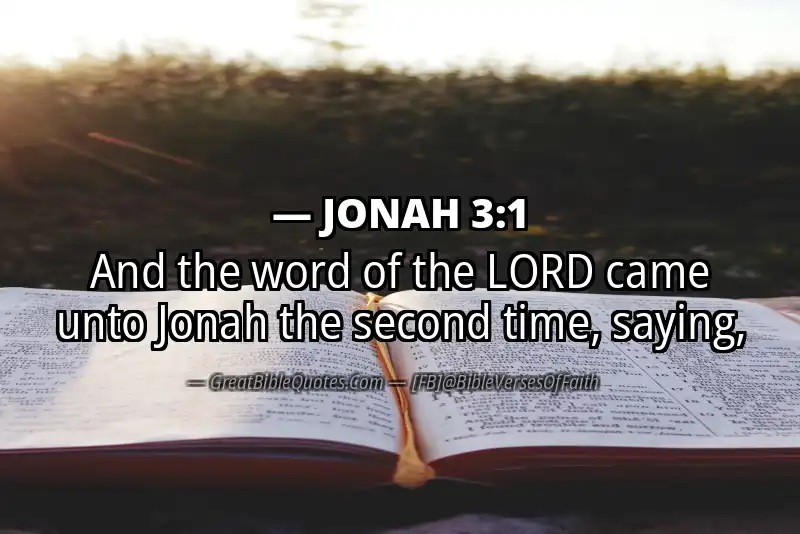 Bible verse: JONAH 3:1 Image