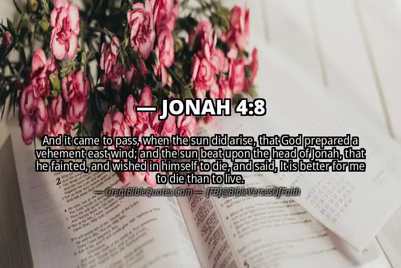 Bible verse: JONAH 4:8 Image