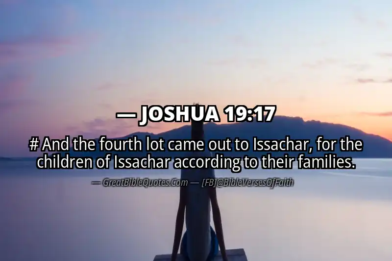 JOSHUA 19:17 Verse