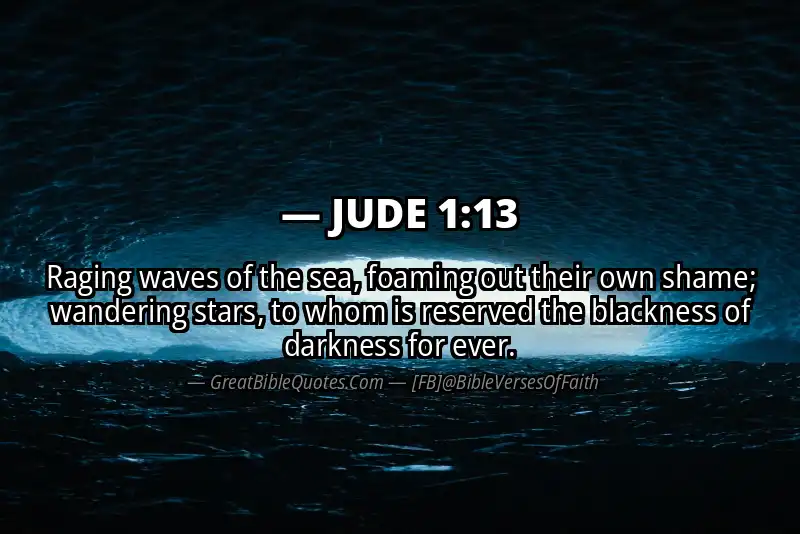 JUDE 1:13 Verse