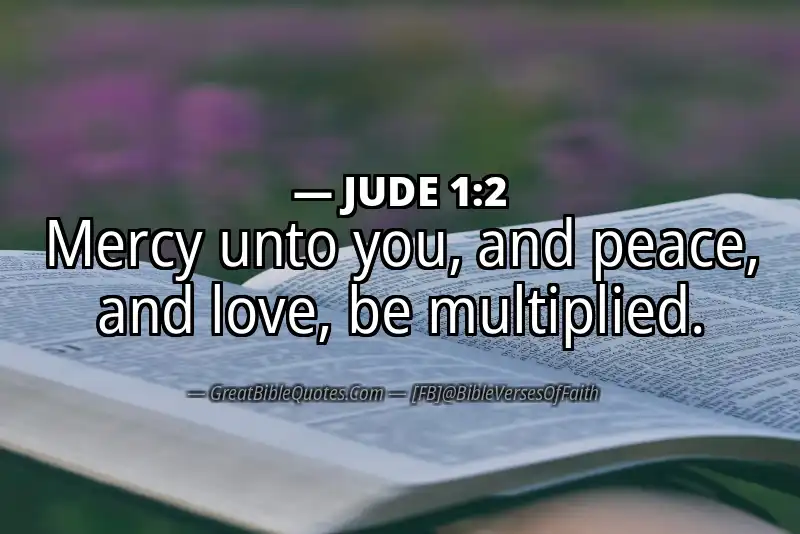 JUDE 1:2 Verse