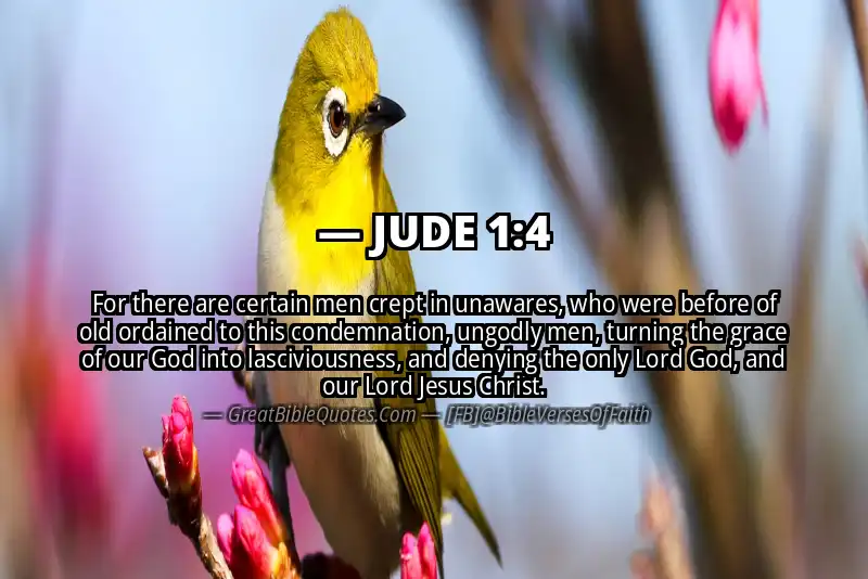 JUDE 1:4 Verse