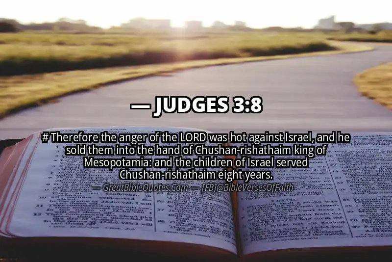 Bible verse: JUDGES 3:8 Image