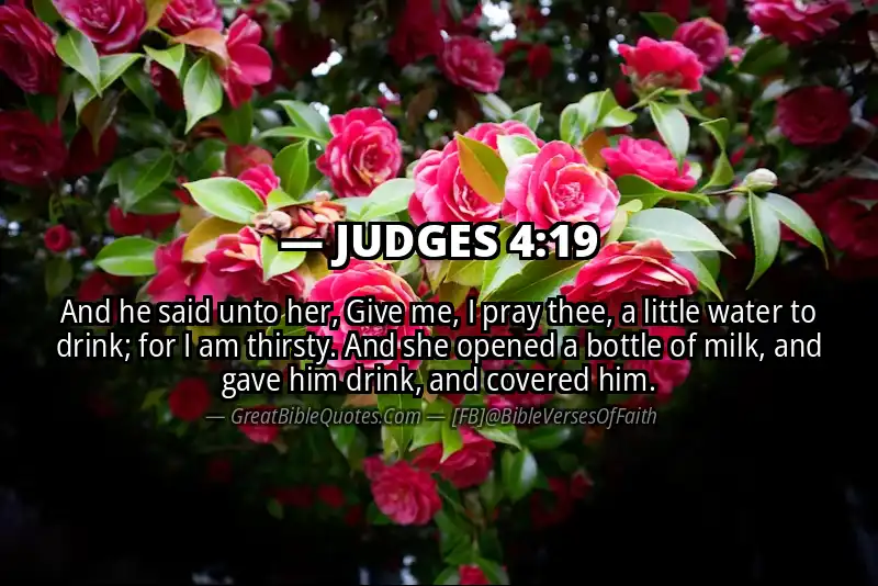 JUDGES 4:19 Verse Image