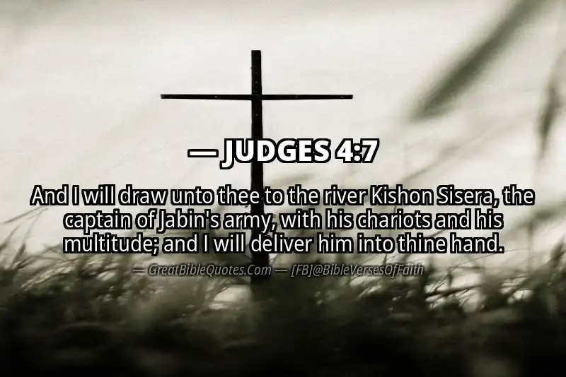 JUDGES 4:7 Verse