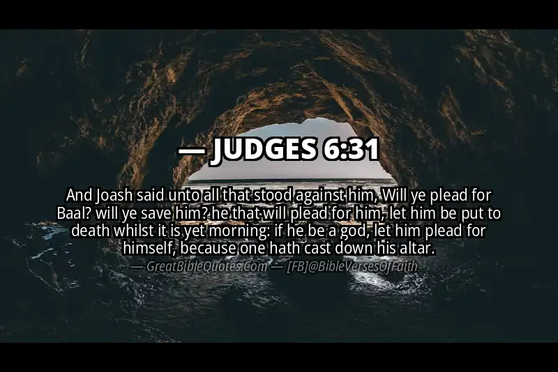 JUDGES 6:31 Verse