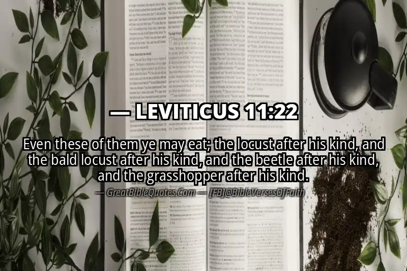 LEVITICUS 11:22 Verse