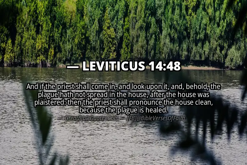 LEVITICUS 14:48 Verse