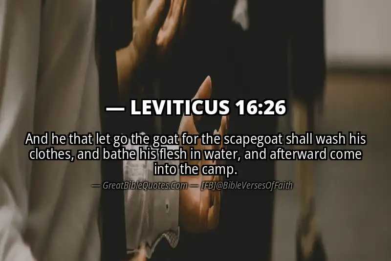 LEVITICUS 16:26 Verse