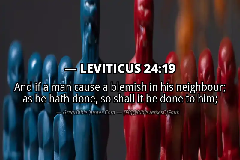 LEVITICUS 24:19 Verse