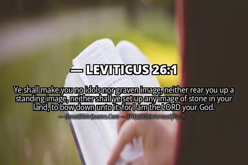 LEVITICUS 26:1 Verse