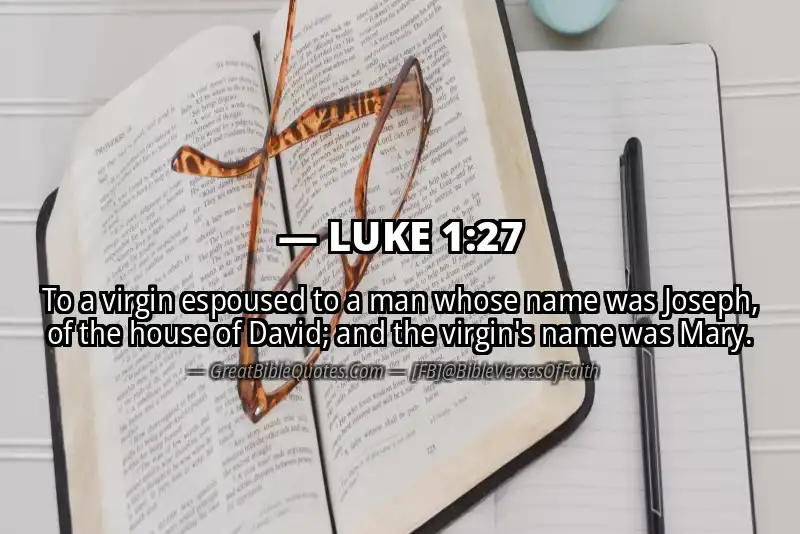 Bible verse: LUKE 1:27 Image