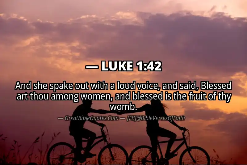 LUKE 1:42 Verse