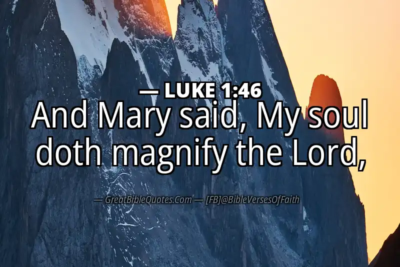LUKE 1:46 Verse