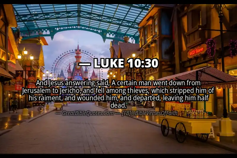 LUKE 10:30 Verse
