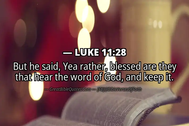 Image for LUKE 11:28 Bible verse