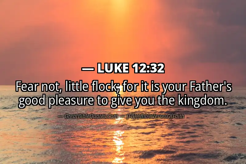 LUKE 12:32 Verse